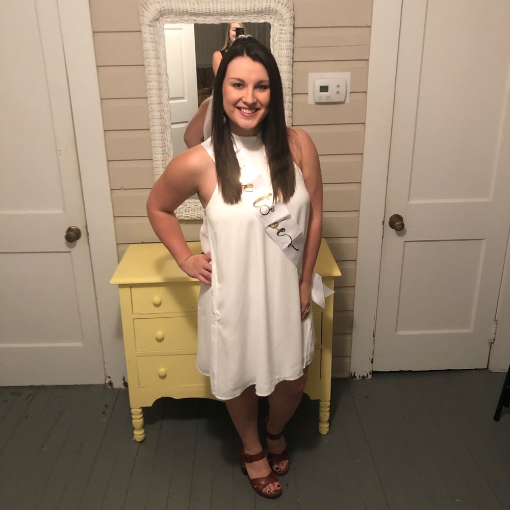 Lulus Bridal Bachelorette/shower dress